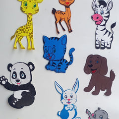 Montessori Classroom Animals Wall Foam Sheet [FT-995]
