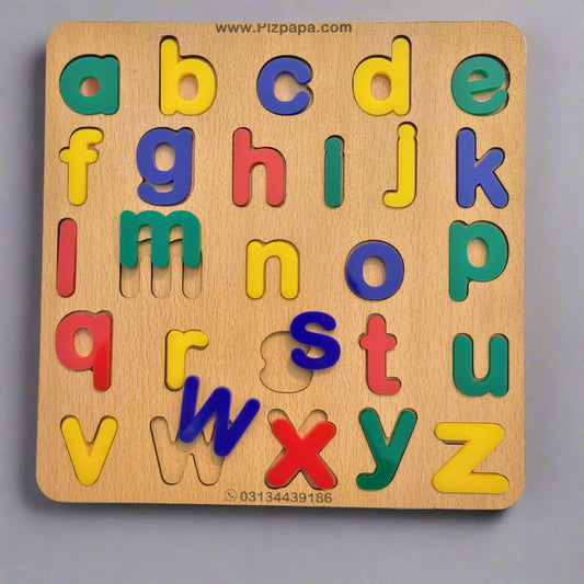 Montessori Small Alphabet Puzzle Board [wd-915]