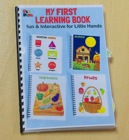My First Learning Book ( Busy Book ) – Fun & Interactive for Little Hands