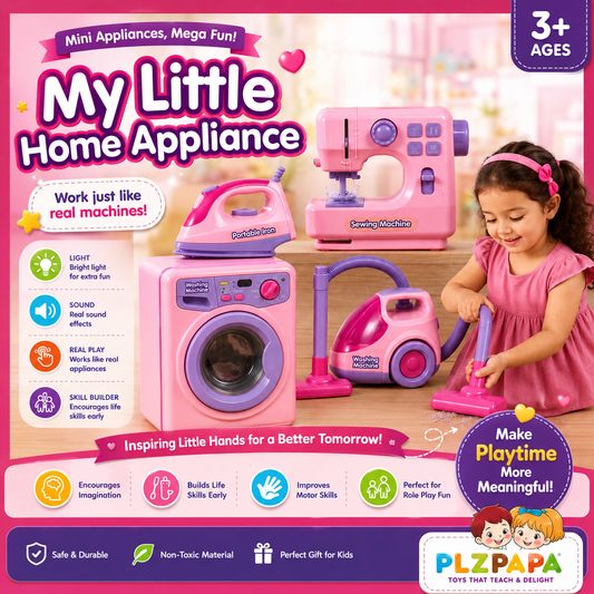 4-in-1 Mini Home Appliance Play Set [FT-1380]