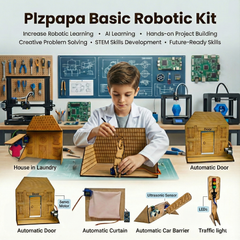 Plzpapa Ultimate Basic Robotic Kit | Arduino STEM Project | With Video Tutorials [MF-148]