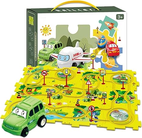 Rail Car Puzzle [FT-1190] - Fun Toy - Plzpapa 