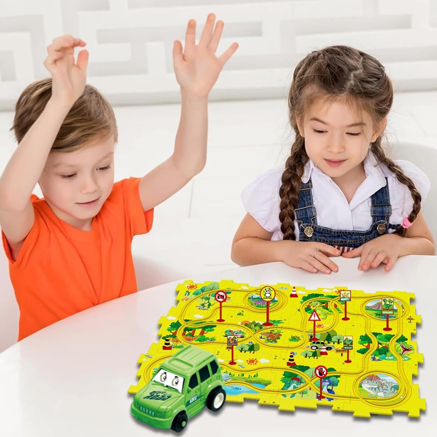 Rail Car Puzzle [FT-1190] - Fun Toy - Plzpapa 