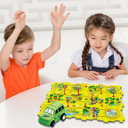 Rail Car Puzzle [FT-1190] - Fun Toy - Plzpapa 
