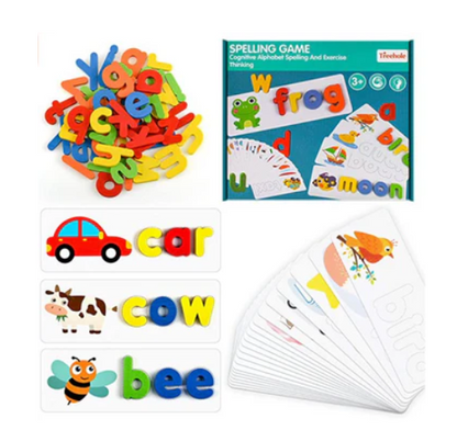 SPELLING GAME: COGNITIVE ALPHABET SPELLING AND EXERCISES THINKING [KT-902]