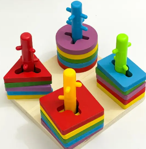 Four sets of colums puzzle toy [WT-823]