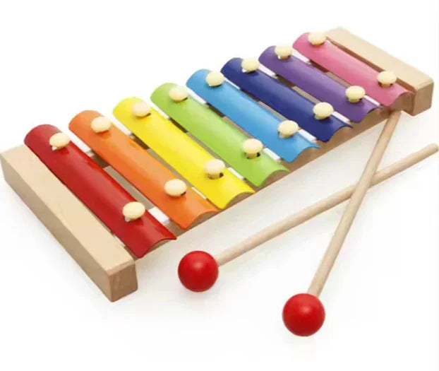 Baby Music Instrument Toy Wooden Xylophone Children Kids Musical Funny Toys for Baby Girls Educational Toys Gifts Baby Xylophone [WD-983] - Plzpapa 