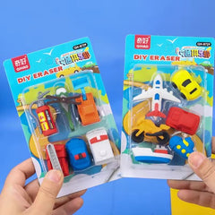 Eraser for kids / Transportation Club Car Design Eraser / Transportation Tool Pencil / Educational Toy (ST-1166)