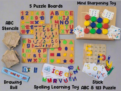 Plzpapa New Year Bundle 10 Educational Toys