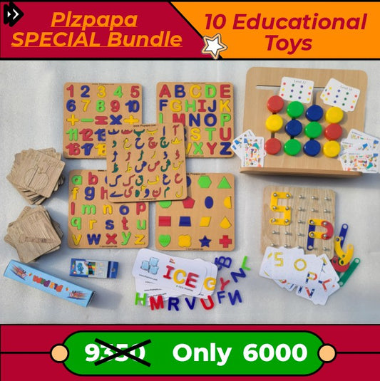 Plzpapa New Year Bundle 10 Educational Toys