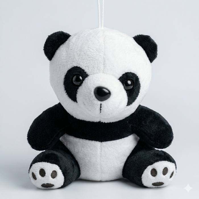 Panda Soft Plush Car Hanging Soft Toy [ST-1357]