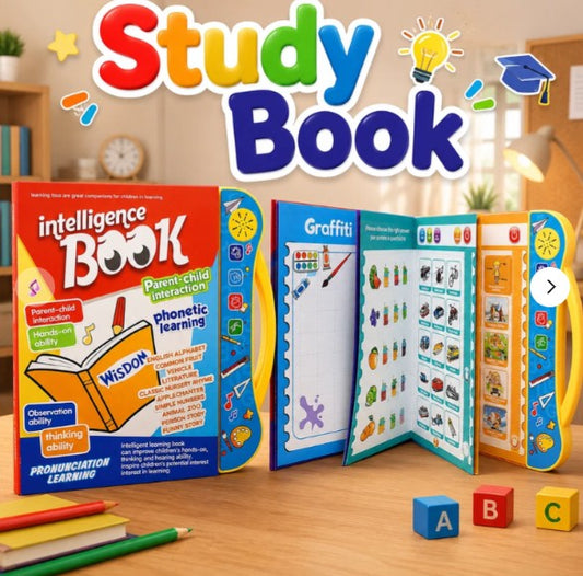 Study Book Intellectual Learning Electronic Activity Notebook with Music [ST-369]