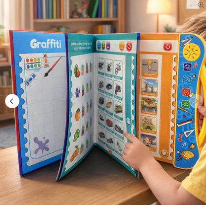 Study Book Intellectual Learning Electronic Activity Notebook with Music [ST-369]