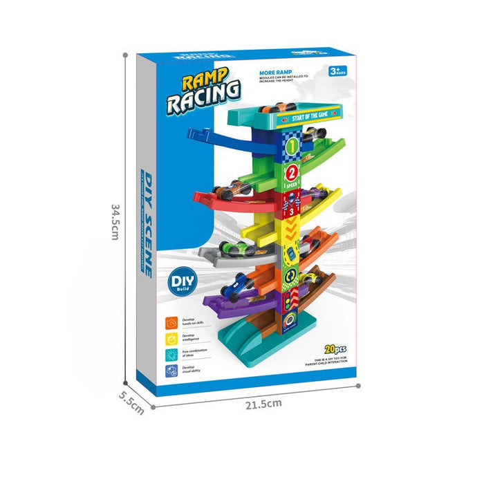 Track Orbit Glider Rail Car Toy for Children [ST-1254] - Plzpapa 