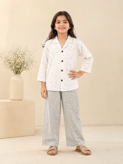 Girls 2Pcs Printed Suit VG164-A