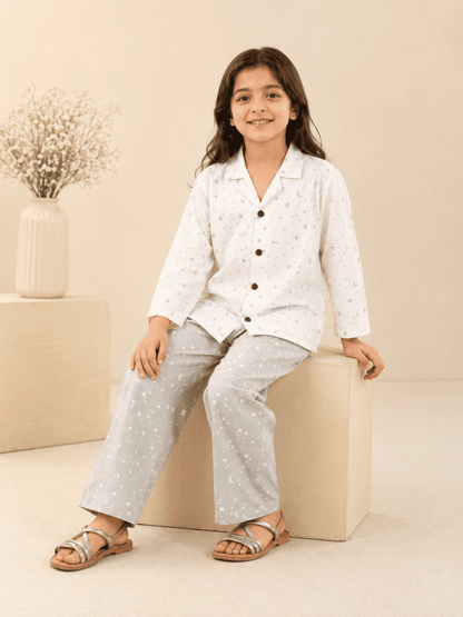 Girls 2Pcs Printed Suit VG164-A