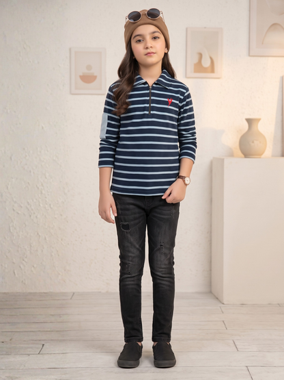 Fleece winter sweatshirt For Boys & Girls VWT65-B