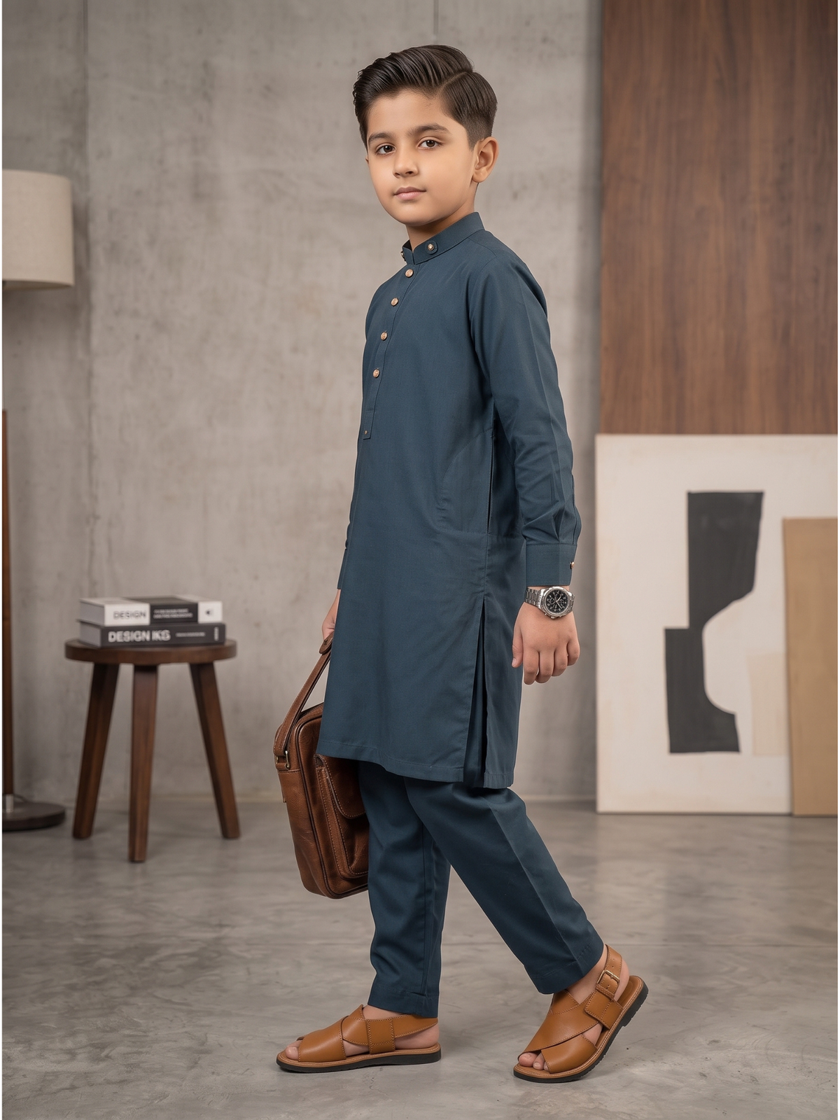 Boys Kurta Shalwar 2Pc suit VB212-B