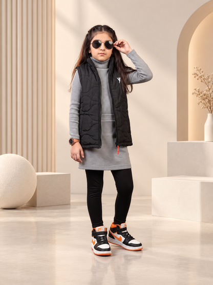 Sleeveless Puffer Jacket Boys & Girls VJ91-A