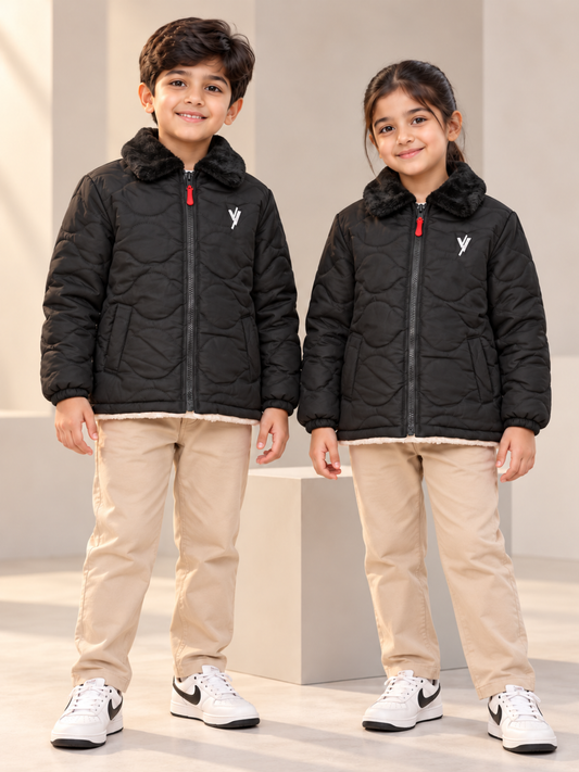Full Sleeves Puffer Jacket Boys & Girls VJ94-A