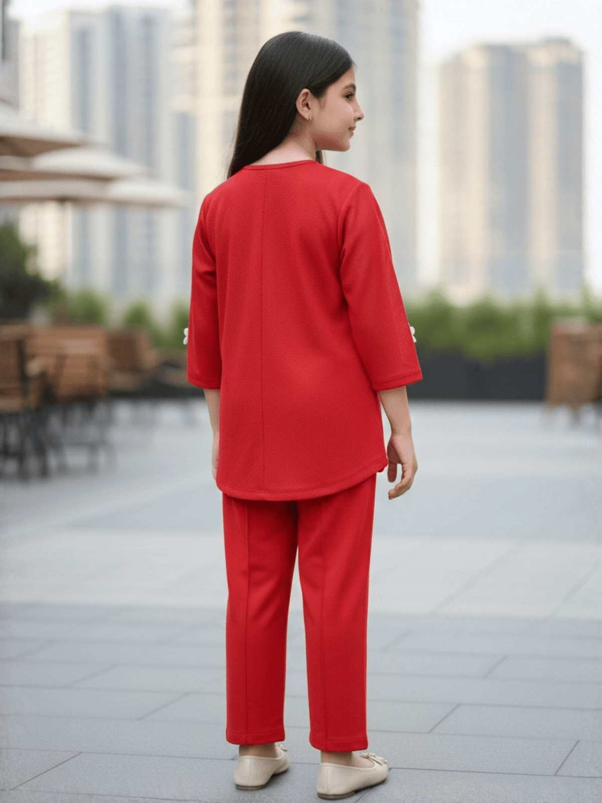Girls Winter 2Pcs Suit VG194-A
