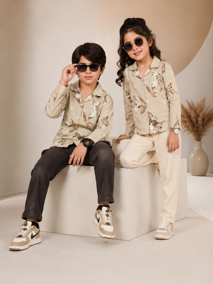 Fleece Winter Upper For Boys & Girls VWT62-A