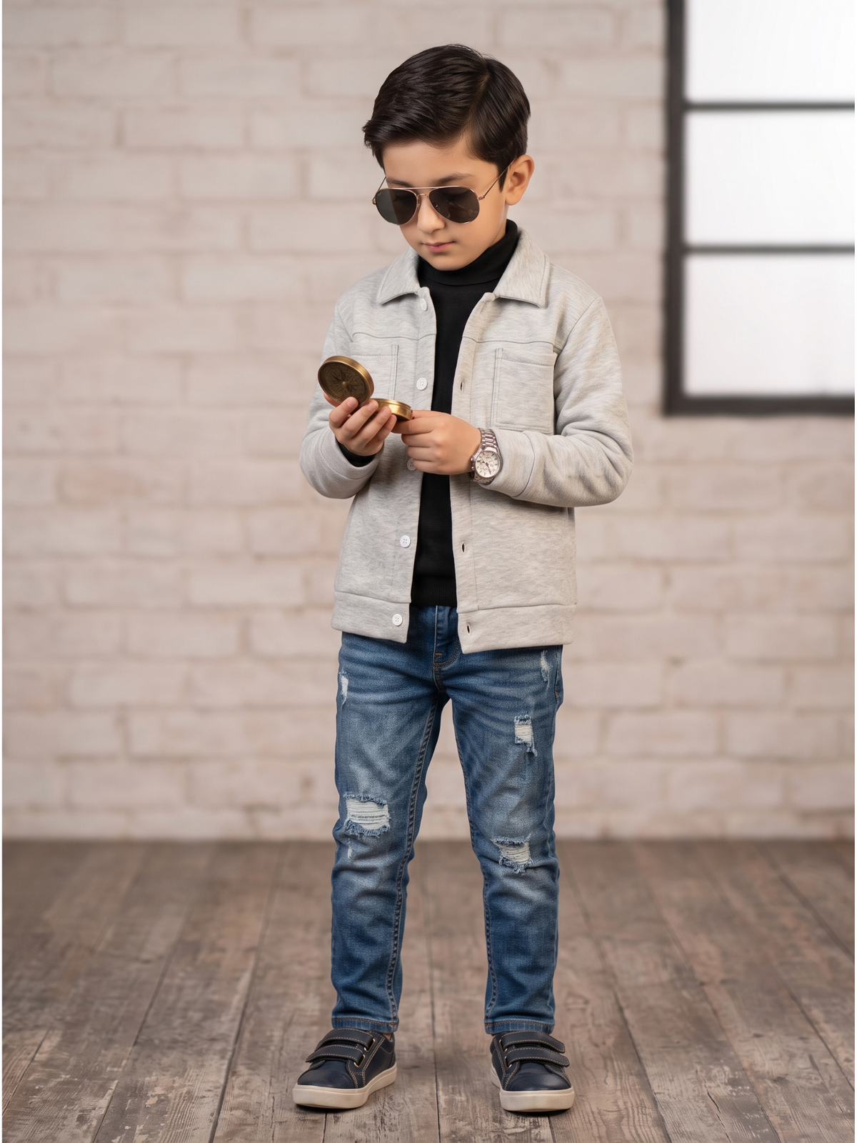 Fleece Winter Upper For Boys & Girls VWT63-B