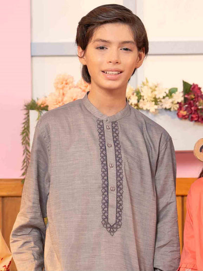 Boys Embroidered Kurta ART VB195-A