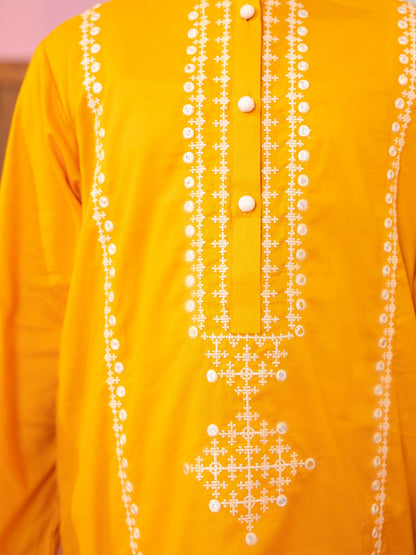 Girls Summer 2Pcs Embroidered Suit VG103-B