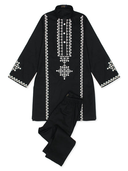 Girls Summer 2Pcs Embroidered Suit VG103-C