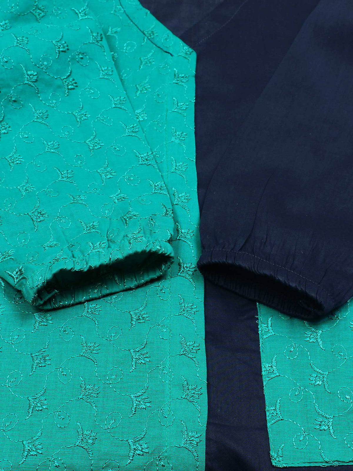 Girls Summer 2Pcs Embroidered Suit VG151-B