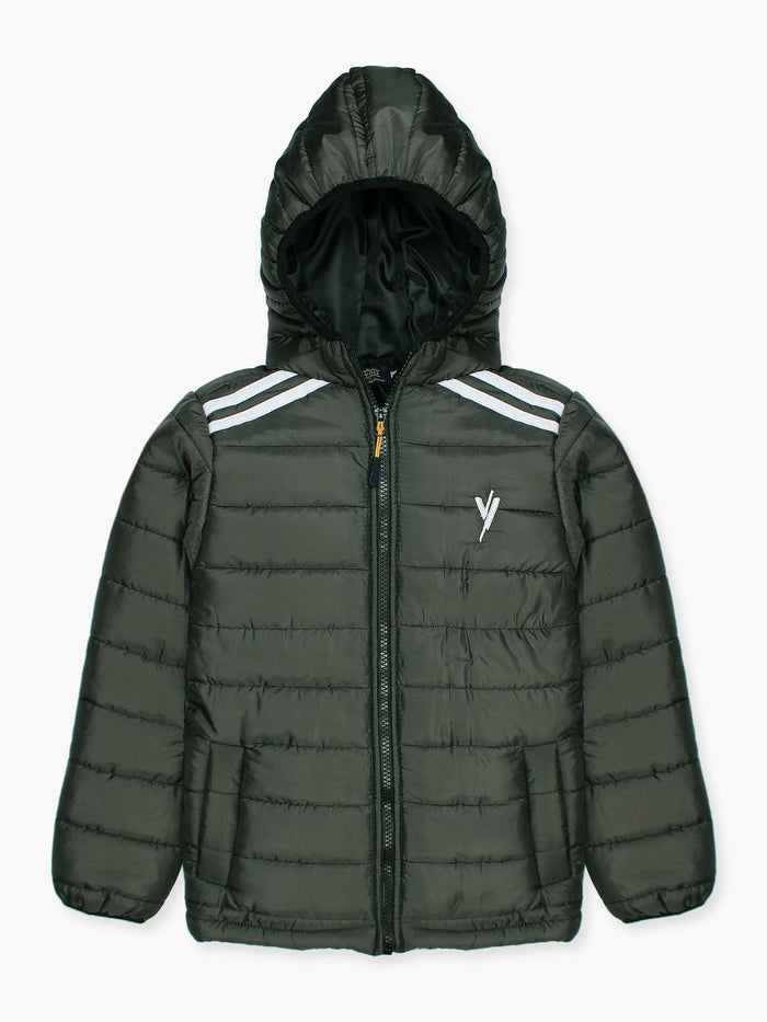 Full Sleeves Hooded Puffer Jacket Boys & Girls  VJ40-A