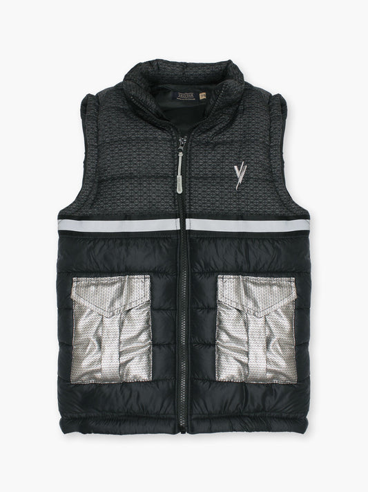 Sleeveless Puffer Jacket Boys & Girls VJ55-A