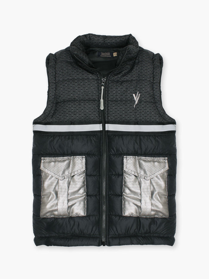 Sleeveless Puffer Jacket Boys & Girls VJ55-A