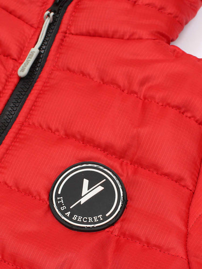 Full Sleeves Hooded Puffer Jacket Boys & Girls VJ66-B