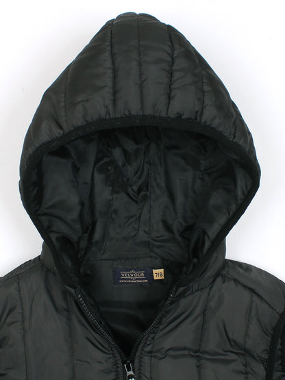 Sleeveless Hooded Puffer For Boys & Girls VJ69-A
