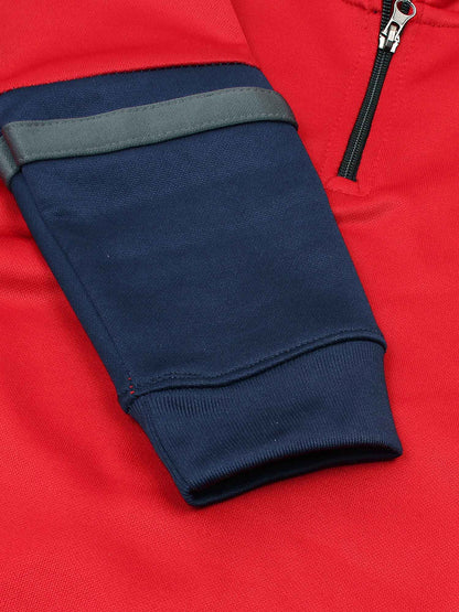 Mock Neck Tracksuit For Boys & Girls, #VWT23-C