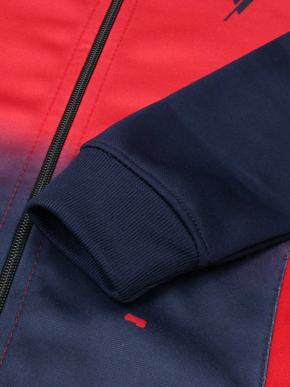Mock Neck Tracksuit For Boys & Girls, #VWT34-A