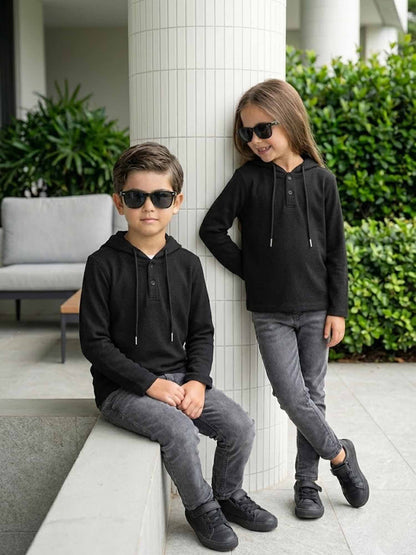 Winter Hooded Upper Boys & Girls #VWT41-AS