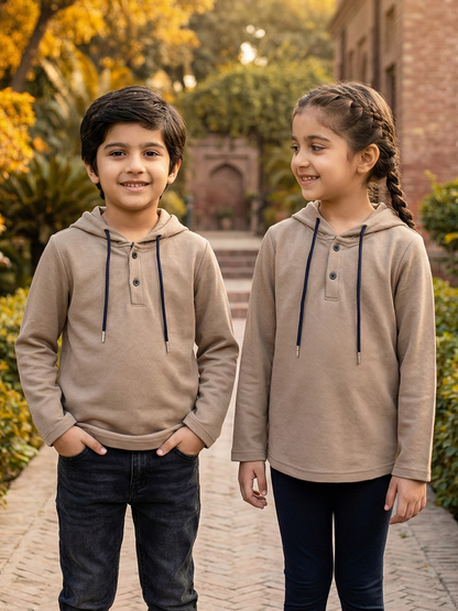 Winter Hooded Upper For Boys & Girls #VWT41-CS