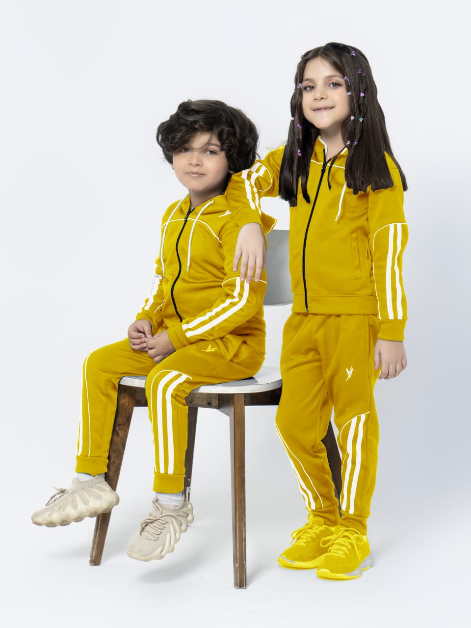 Hooded Tracksuit For Boys & Girls, Fleece #VWT05-C