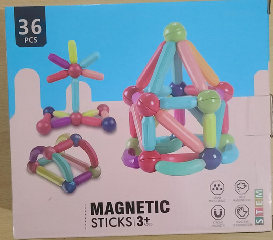 Magnetic sticks 36 pcs