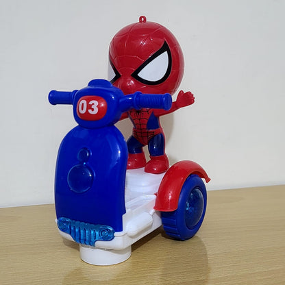 Motorcycle Spiderman Toy