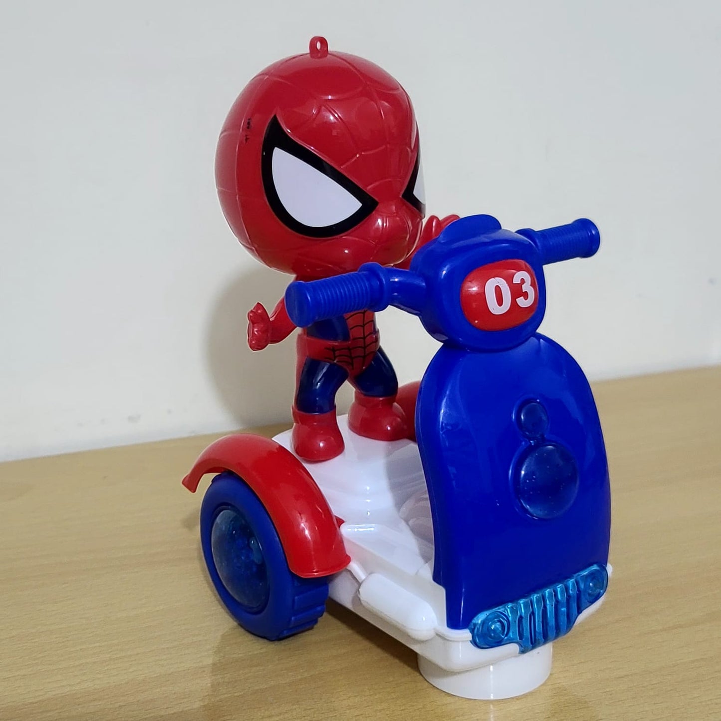 Motorcycle Spiderman Toy