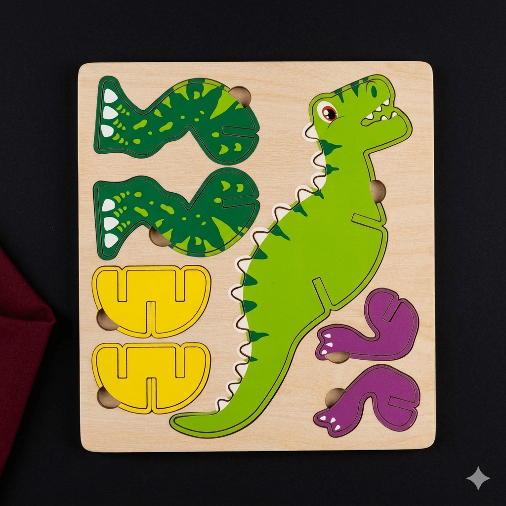 Wooden Puzzle different animals [ST-1343]