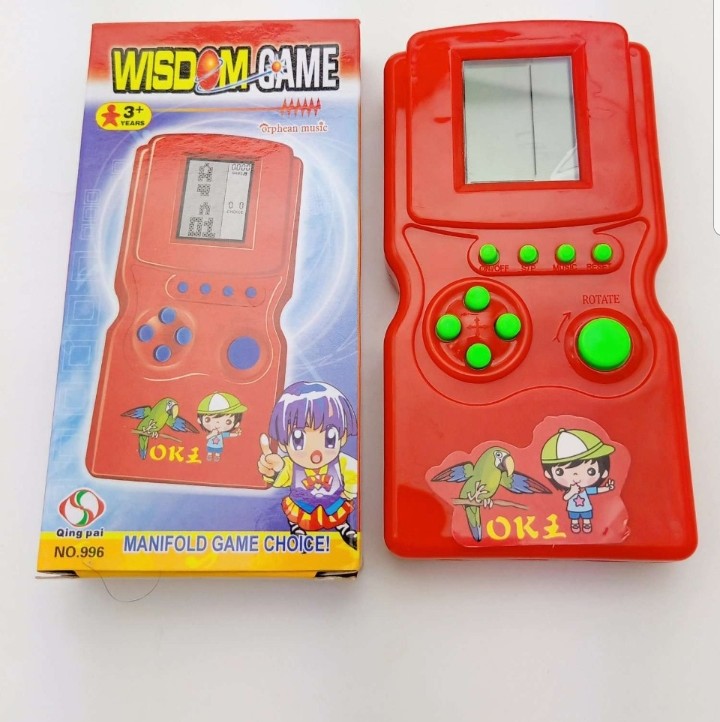 Brick Game on Original Model No 998 Video Game Toy Gift for Kids (size 13cm*6.35cm) [KT-933-2]