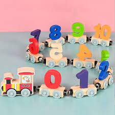 Wooden Digital Train